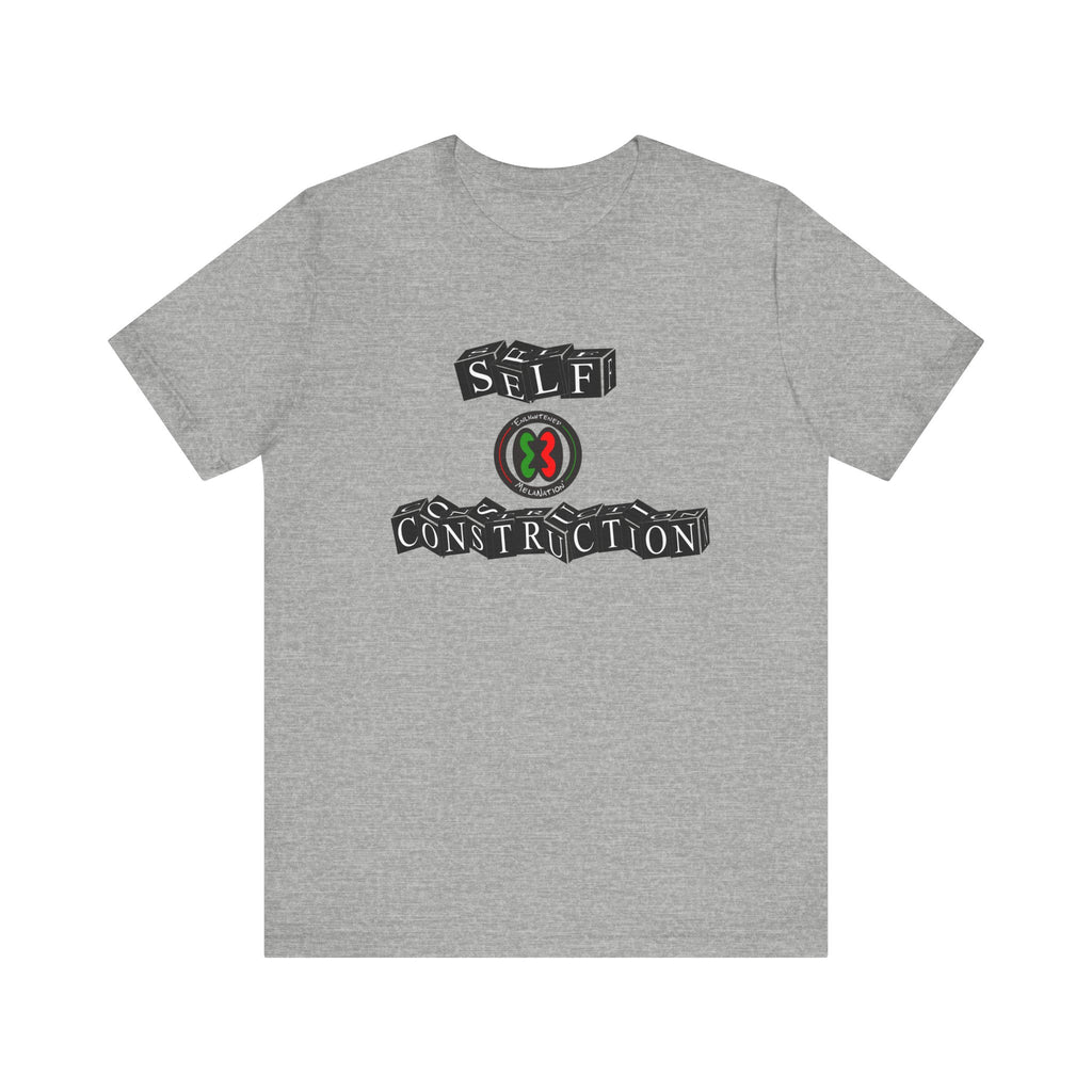 "Self Construction"  Unisex Softstyle T-Shirt