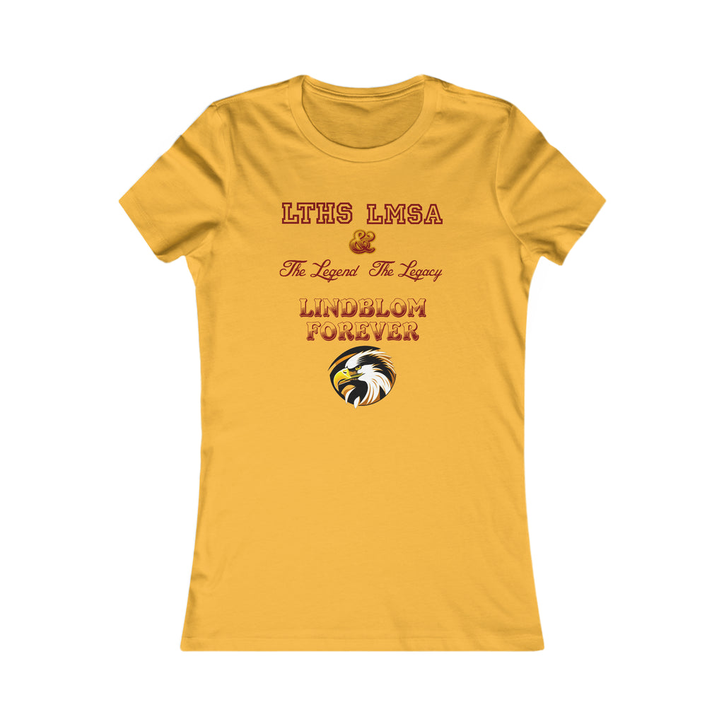 Lindblom "Legend & Legacy" Gold Ladies Cut Tee