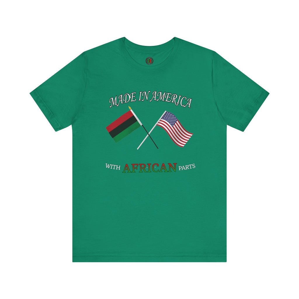 "... With African Parts" Short Sleeve Tee