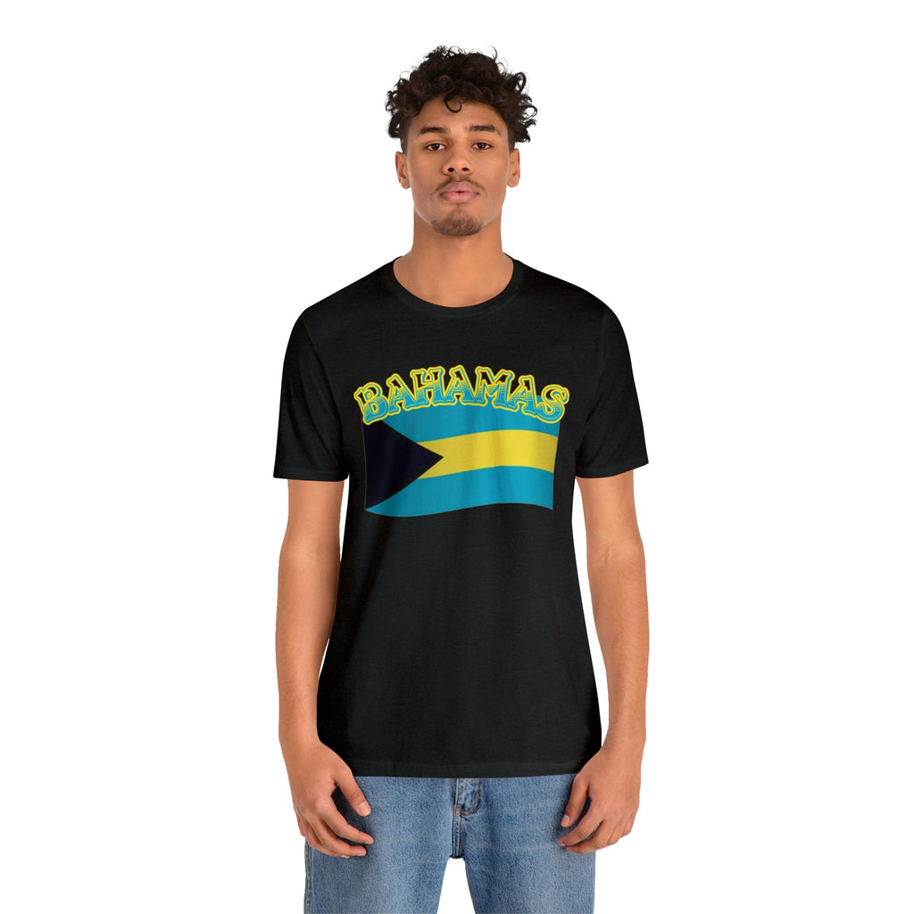 "Bahamas Flag"  Unisex Jersey Short Sleeve Tee