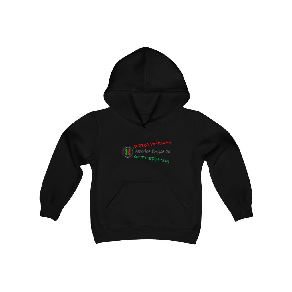 "Africa Birthed Us"  Kids Heavy Blend Hoodie