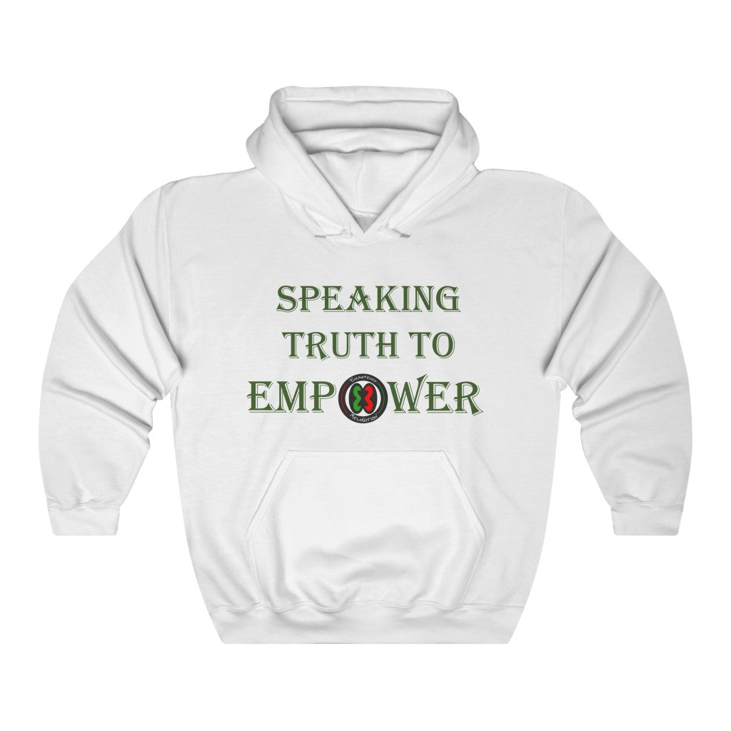 "Speaking Truth To Empower"  Heavy Blend™ Hoodie