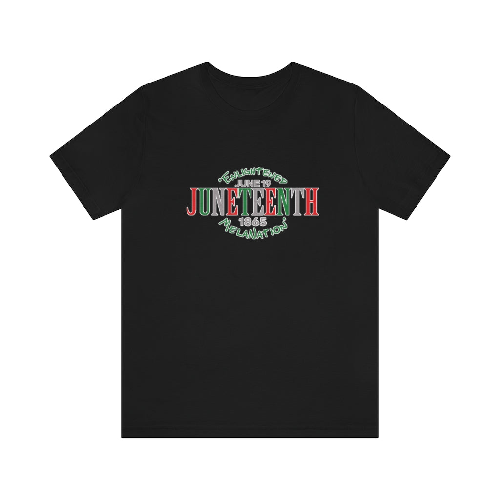 "Juneteenth E.M" Jersey Short Sleeve Tee