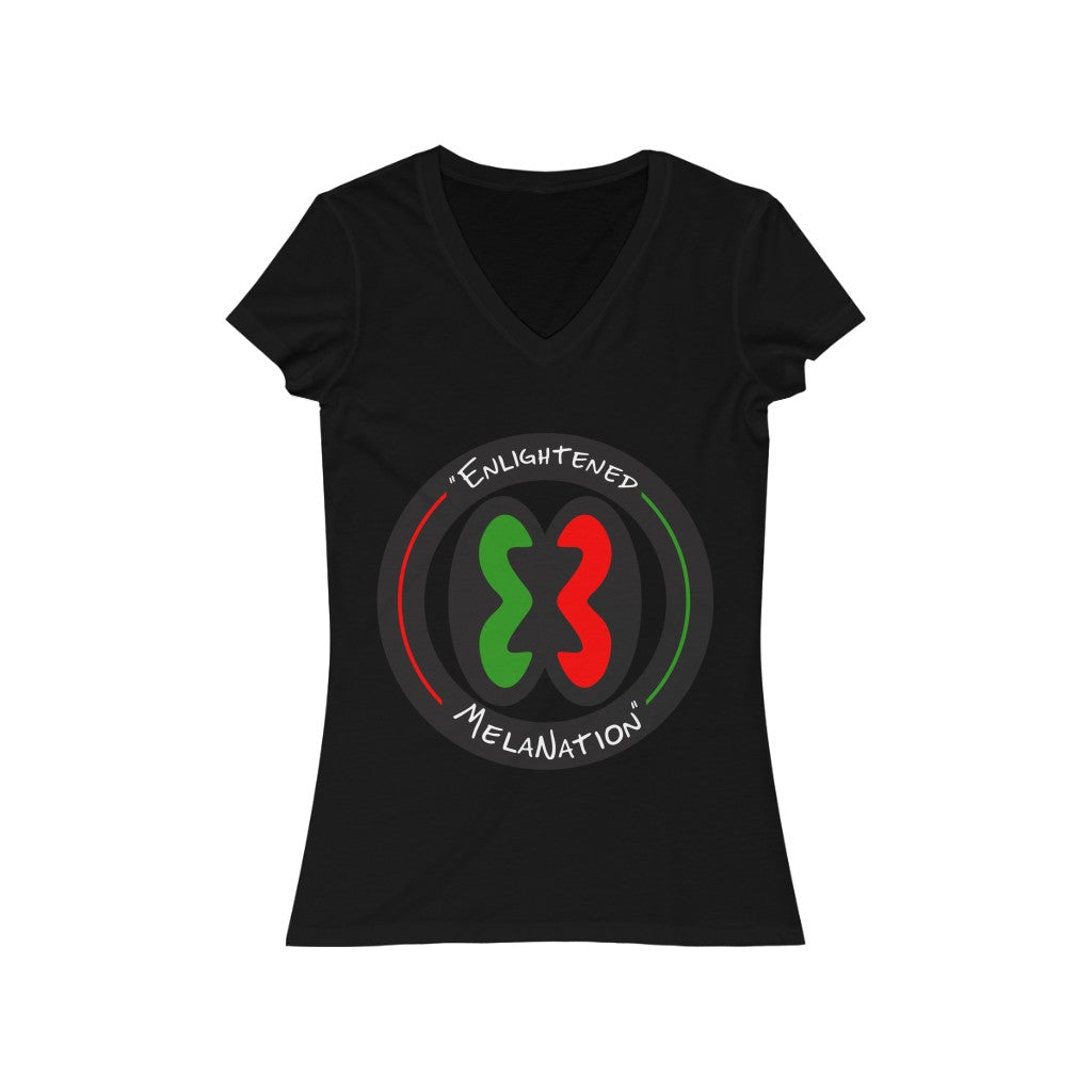 "Beacon Of Pride"  Women's Jersey Short Sleeve V-Neck Tee