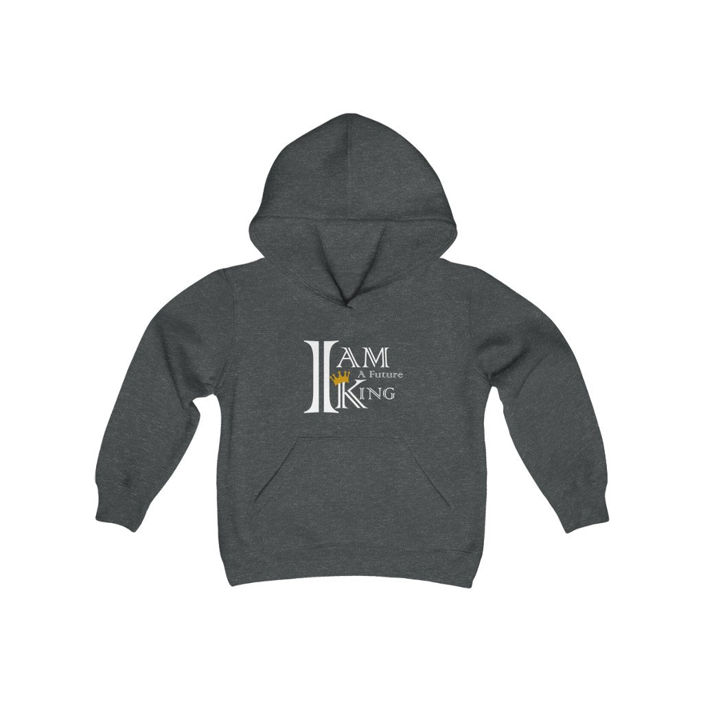 "I Am A Future King" Kids Heavy Blend Hoodie