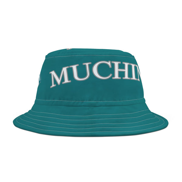 Muchin Mountain Lions Bucket Hat (TEAL)
