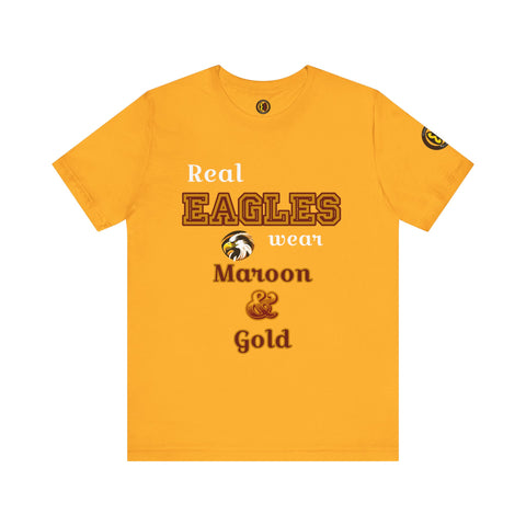 Lindblom "Real Eagles..." Unisex Short Sleeve Tee