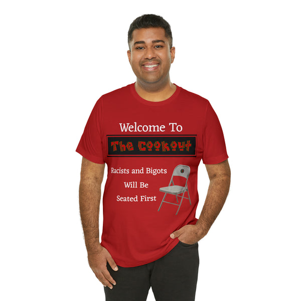 "Welcome To The Cookout" Unisex Jersey Short Sleeve Tee