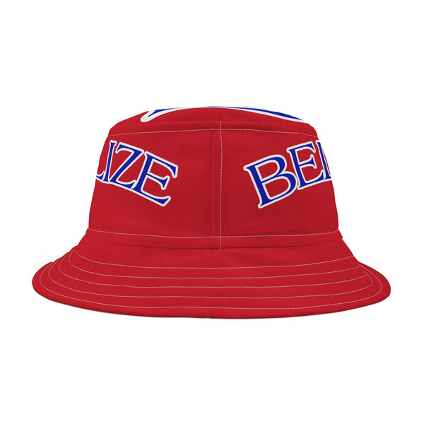 Belize Bucket Hat (RED)