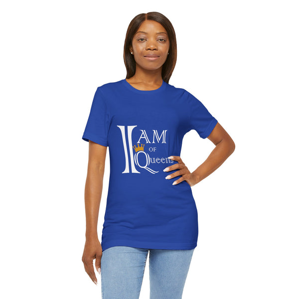 "I Am Of Queens" Jersey Short Sleeve Tee