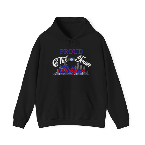 "Proud Chi-Town Belizean" Unisex Hoodie