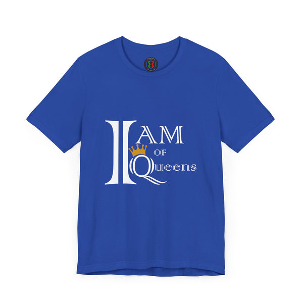 "I Am Of Queens" Jersey Short Sleeve Tee