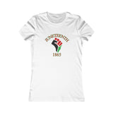 "Juneteenth Fist"  Ladies Cut Tee