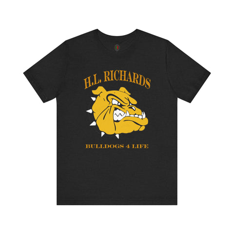 H.L. Richards Bulldogs 4 Life Short Sleeve Tee