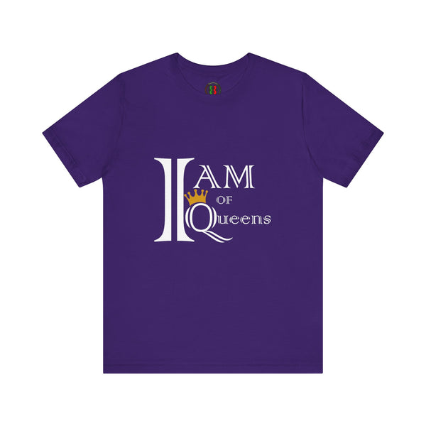 "I Am Of Queens" Jersey Short Sleeve Tee