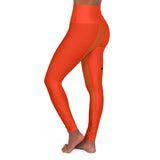 Whitney Young High Waisted Yoga Leggings (AOP)