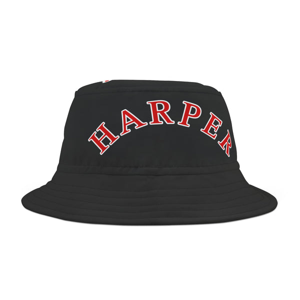 Harper Bucket Hat (BLACK)