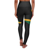 Jamaica High Waisted Yoga Leggings (AOP)