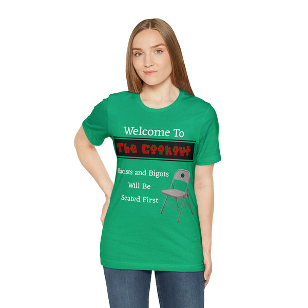"Welcome To The Cookout" Unisex Jersey Short Sleeve Tee