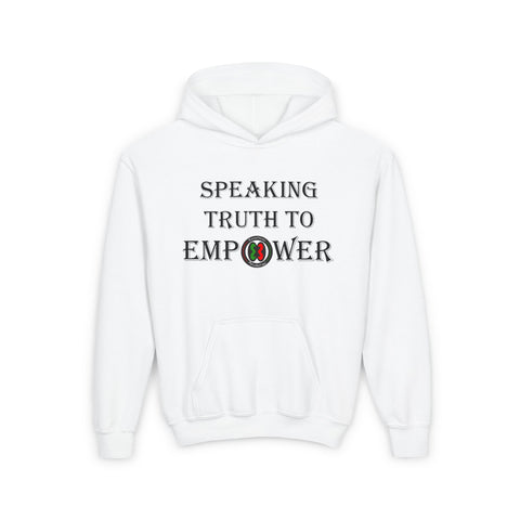 "Speaking Truth To Empower" YOUTH  Heavy Blend™ Hoodie