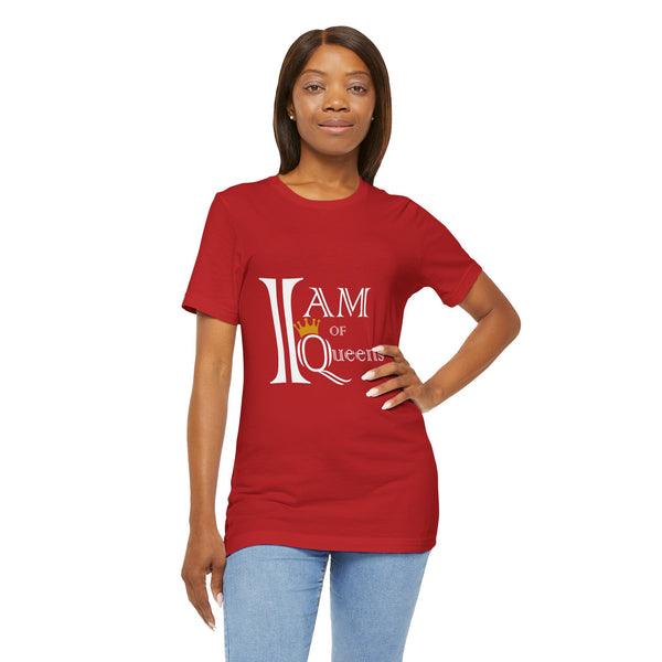 "I Am Of Queens" Jersey Short Sleeve Tee