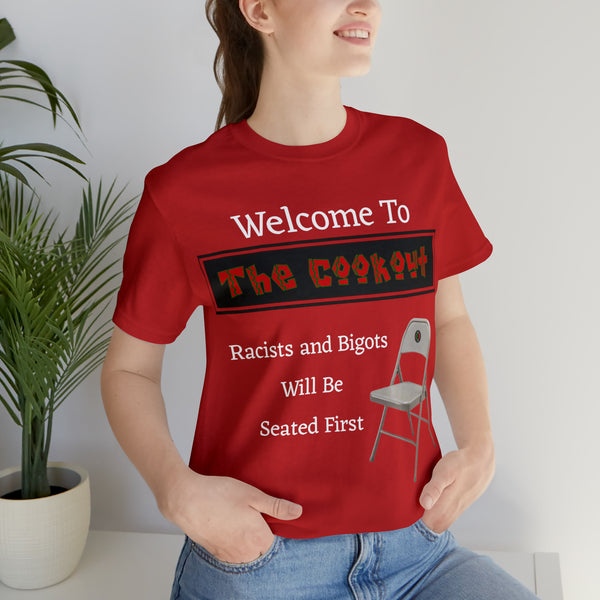 "Welcome To The Cookout" Unisex Jersey Short Sleeve Tee