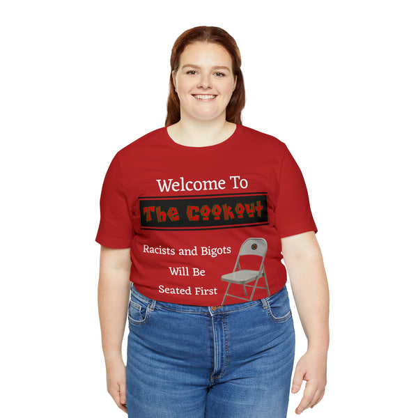 "Welcome To The Cookout" Unisex Jersey Short Sleeve Tee