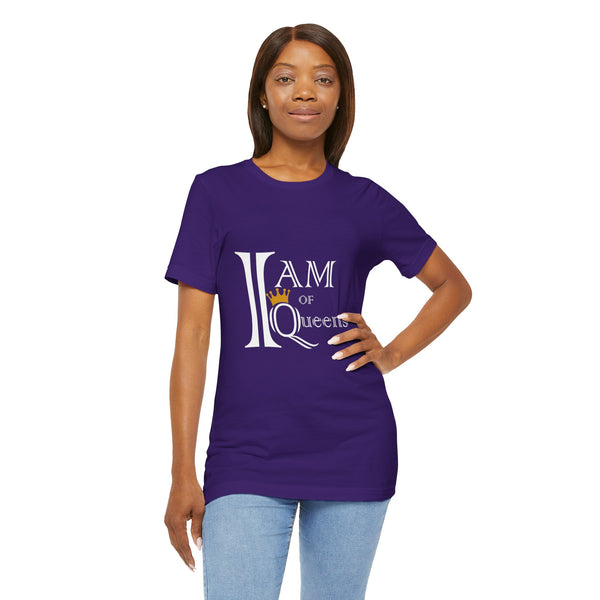 "I Am Of Queens" Jersey Short Sleeve Tee