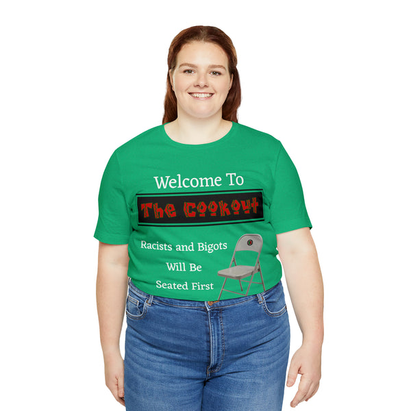"Welcome To The Cookout" Unisex Jersey Short Sleeve Tee