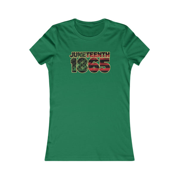 Juneteenth 1865 Ladies Cut Tee