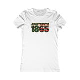 Juneteenth 1865 Ladies Cut Tee
