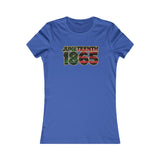 Juneteenth 1865 Ladies Cut Tee