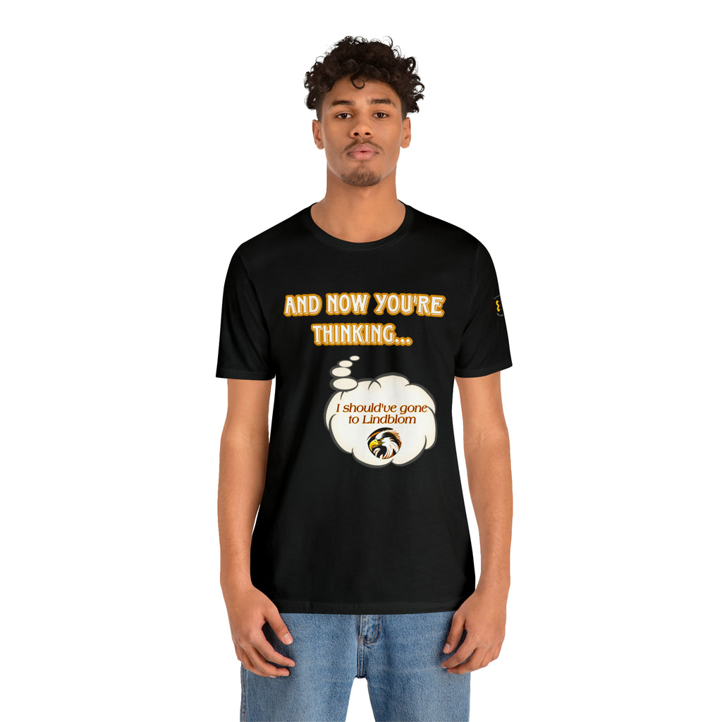 Lindblom "And Now You're Thinking..." Unisex Jersey Short Sleeve Tee