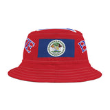 Belize Bucket Hat (RED)