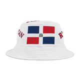 Dominican Republic Bucket Hat (WHITE)