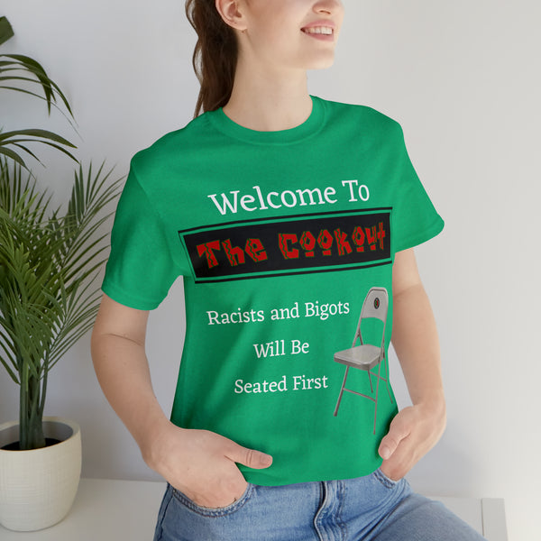 "Welcome To The Cookout" Unisex Jersey Short Sleeve Tee