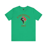 "Juneteenth Fist"  Unisex Jersey Short Sleeve Tee