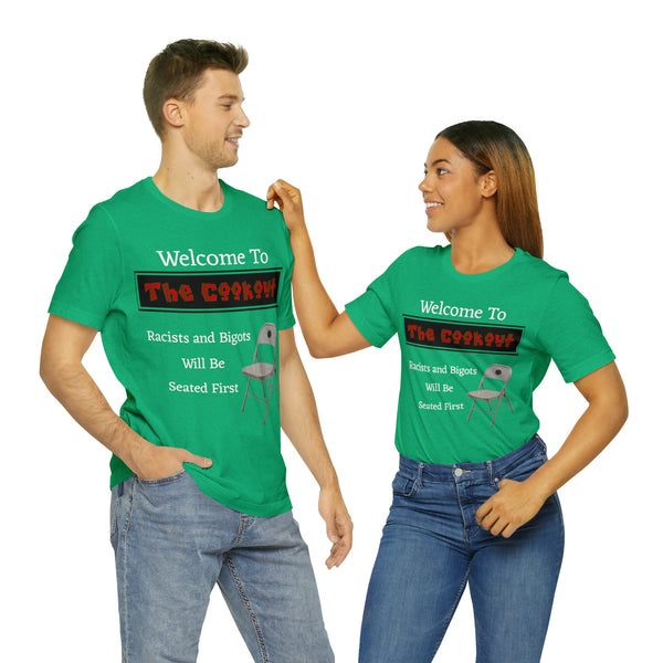 "Welcome To The Cookout" Unisex Jersey Short Sleeve Tee