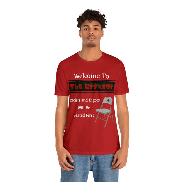 "Welcome To The Cookout" Unisex Jersey Short Sleeve Tee