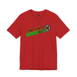 "Juneteenth 1865" Unisex Short Sleeve Tee