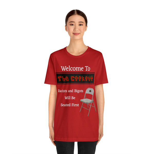 "Welcome To The Cookout" Unisex Jersey Short Sleeve Tee