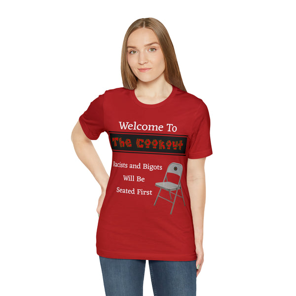 "Welcome To The Cookout" Unisex Jersey Short Sleeve Tee