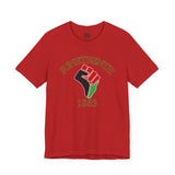 "Juneteenth Fist"  Unisex Jersey Short Sleeve Tee