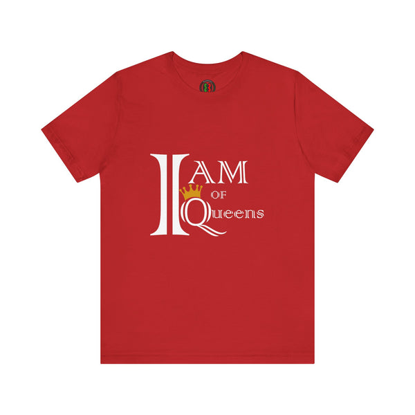 "I Am Of Queens" Jersey Short Sleeve Tee