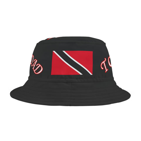 Trinidad & Tobago Bucket Hat (BLACK)