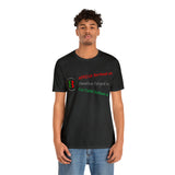 "Africa Birthed Us"  Men's Fitted Short Sleeve Tee