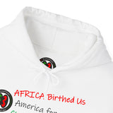 "Africa Birthed Us"  Unisex Heavy Blend™ Hoodie