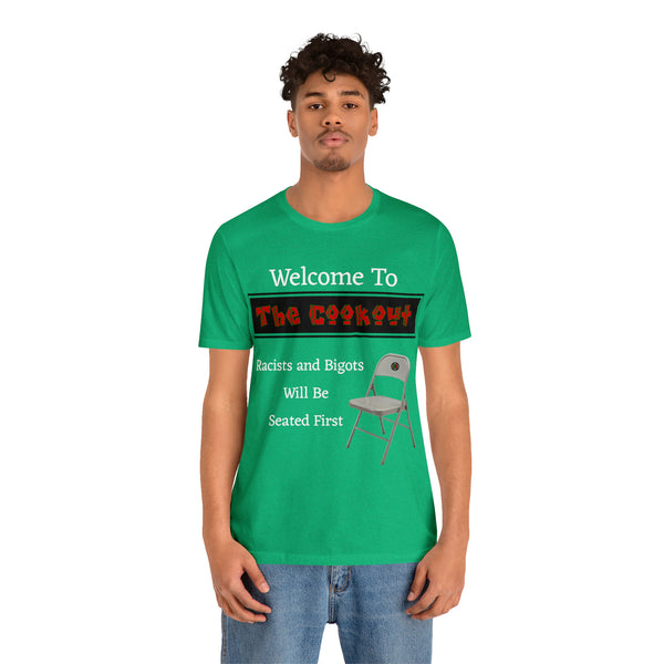 "Welcome To The Cookout" Unisex Jersey Short Sleeve Tee
