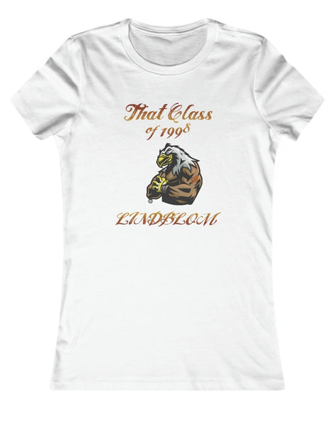 Lindblom "c/o 98 That Class" Ladies Cut Tee