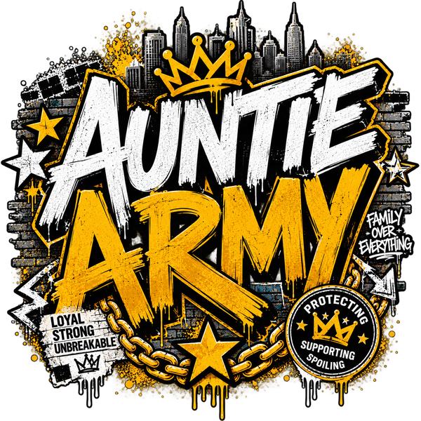 Auntie Army Unisex t-shirt